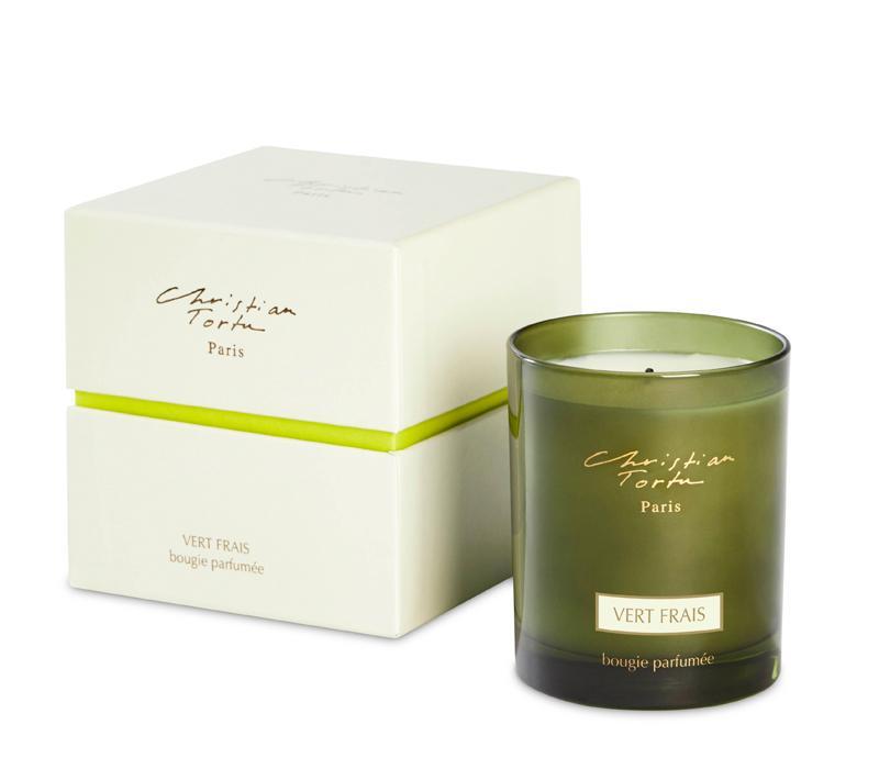 Christian Tortu 190g Scented Candle Fresh Green - Soap &amp; Water Everyday