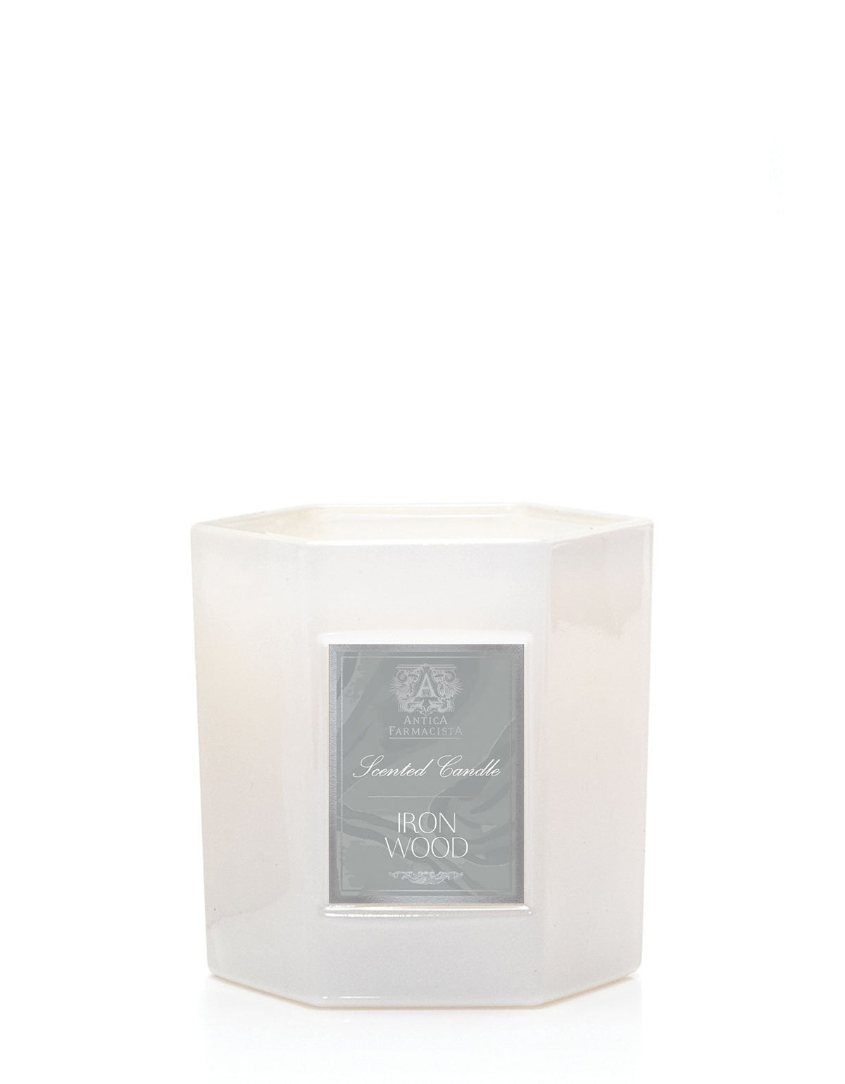 Antica Farmacista Iron Wood Hexagonal Candle - 9 oz - Soap &amp; Water Everyday