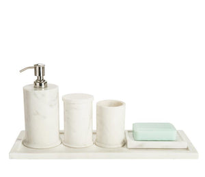 Belle de Provence Long Marble Display Tray - Soap & Water Everyday