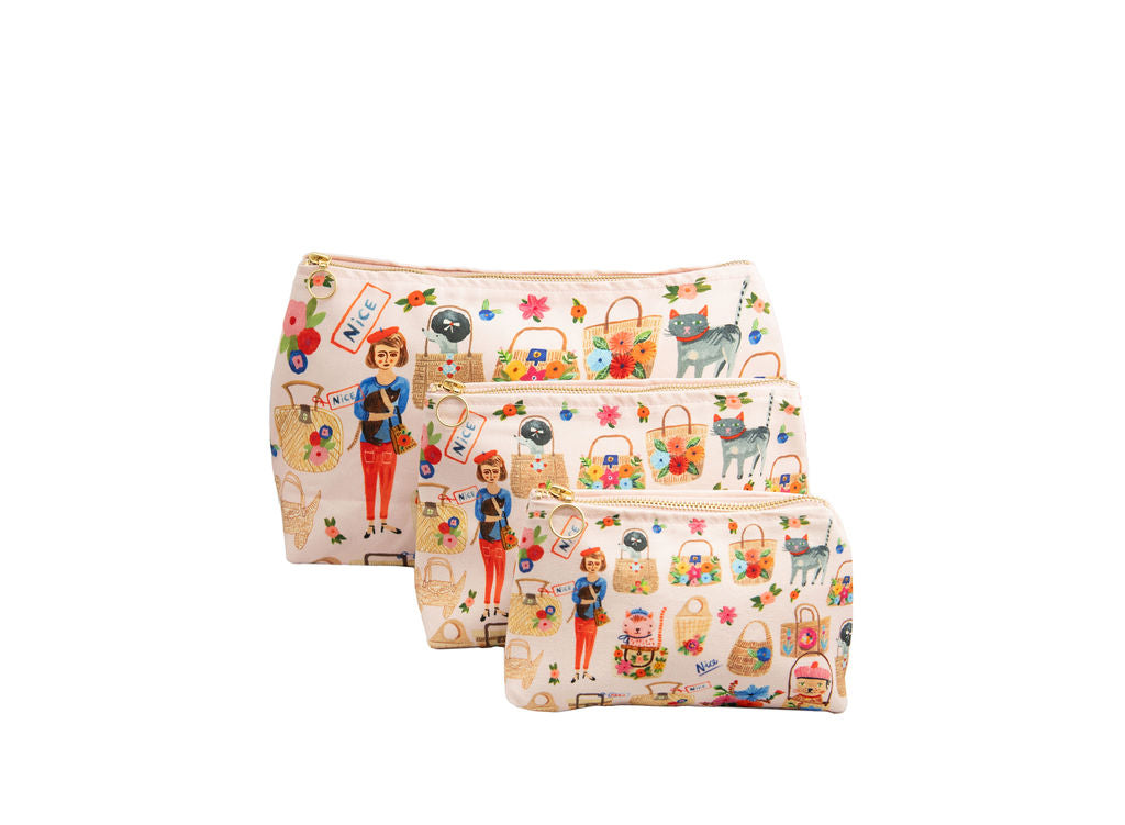 Bon|Artis Ooh La La Cats Cosmetic Bags