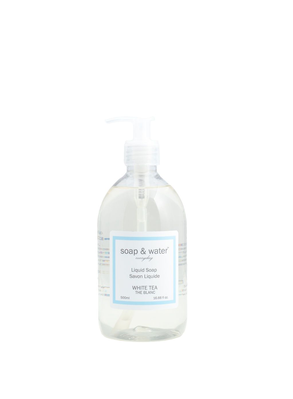 Soap &amp; Water White Tea Liquid Soap - 500 ml - Soap &amp; Water Everyday