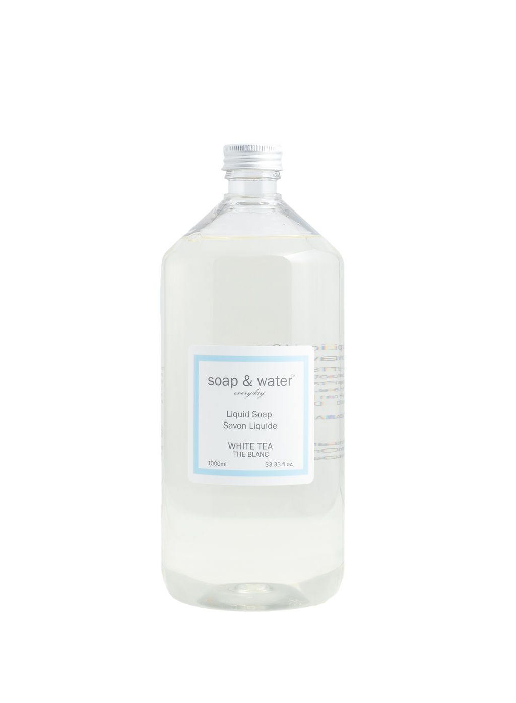 Soap &amp; Water White Tea Liquid Soap - 1L Refill - Soap &amp; Water Everyday