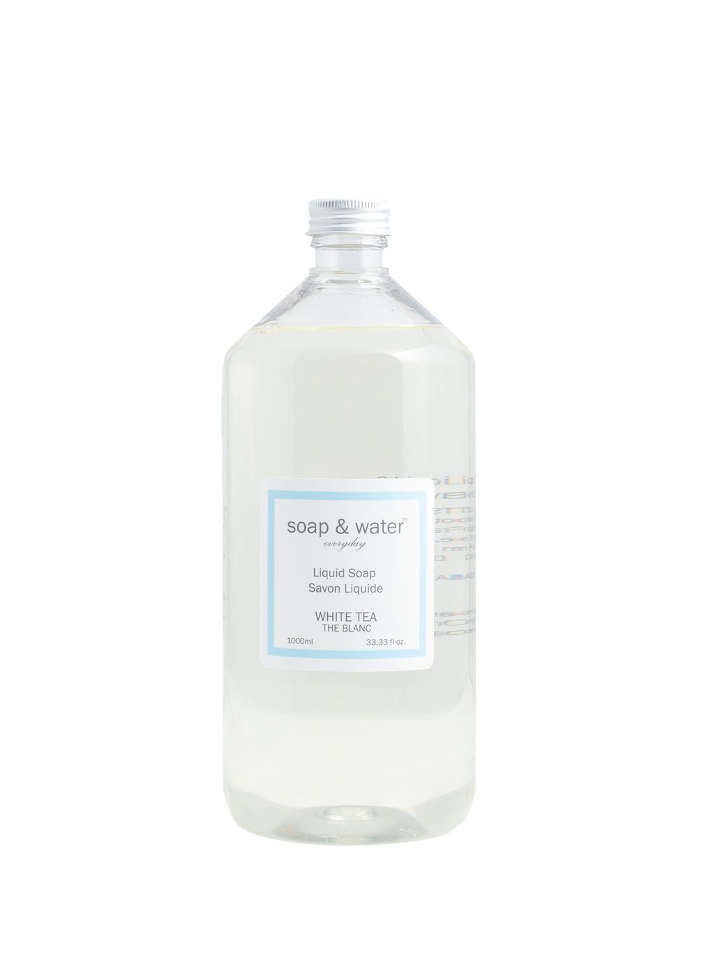 Soap & Water White Tea Liquid Soap - 1L Refill - Soap & Water Everyday