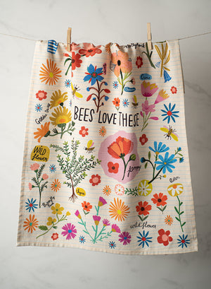 Bon|Artis Bees Love These Tea Towel - Soap & Water Everyday
