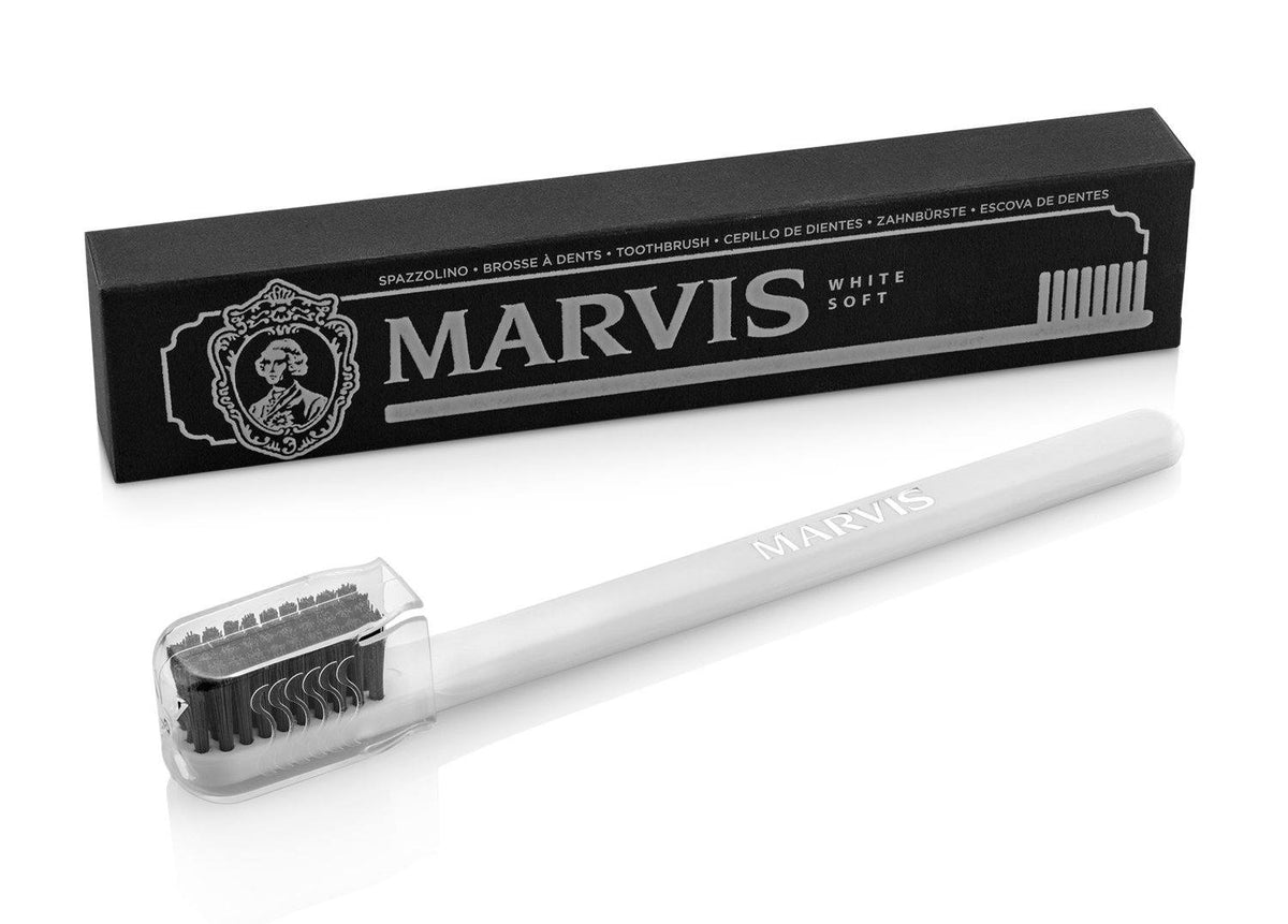 Marvis Toothbrush - White(Soft) - Soap &amp; Water Everyday