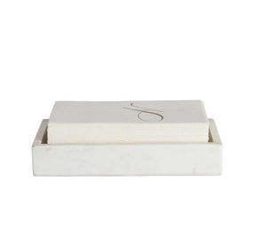 Belle de Provence Marble Napkin Tray - Soap & Water Everyday