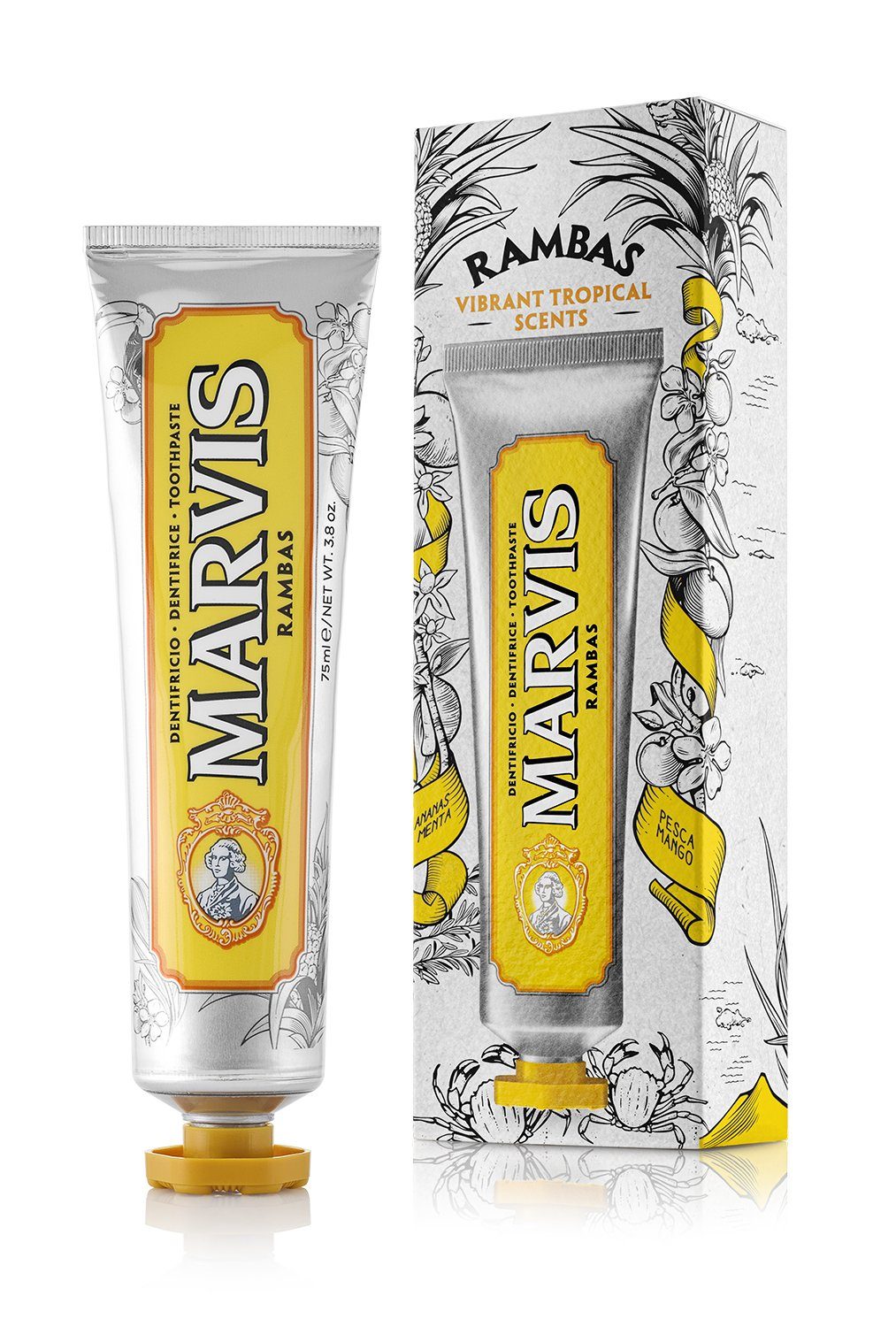 Marvis - Rambas Toothpaste - Soap &amp; Water Everyday