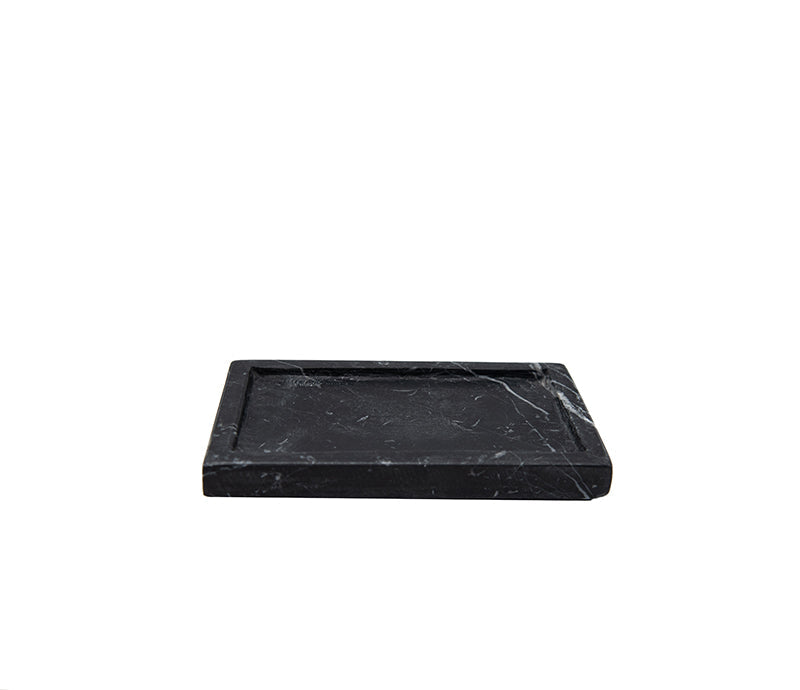 Belle de Provence Black Marble Soap Dish - Soap &amp; Water Everyday