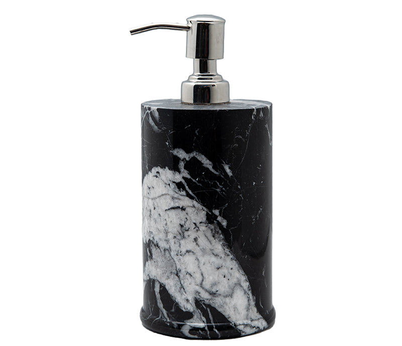 Belle de Provence Black Marble Soap Dispenser - Soap &amp; Water Everyday