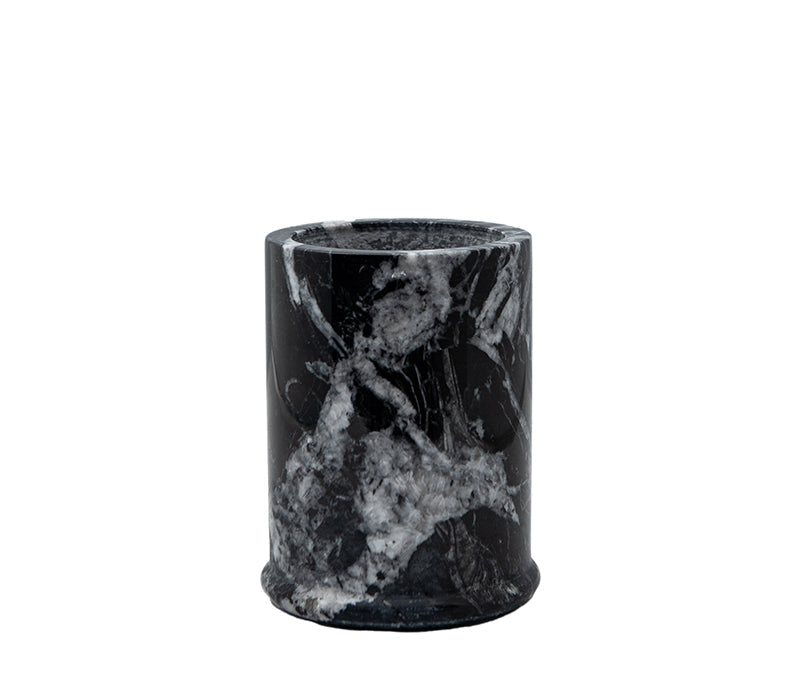 Belle de Provence Black Marble Tumbler - Soap &amp; Water Everyday