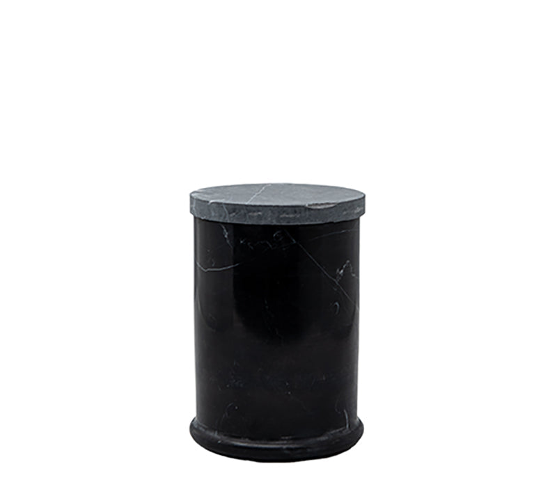 Belle de Provence Black Marble Cotton Holder - Soap &amp; Water Everyday