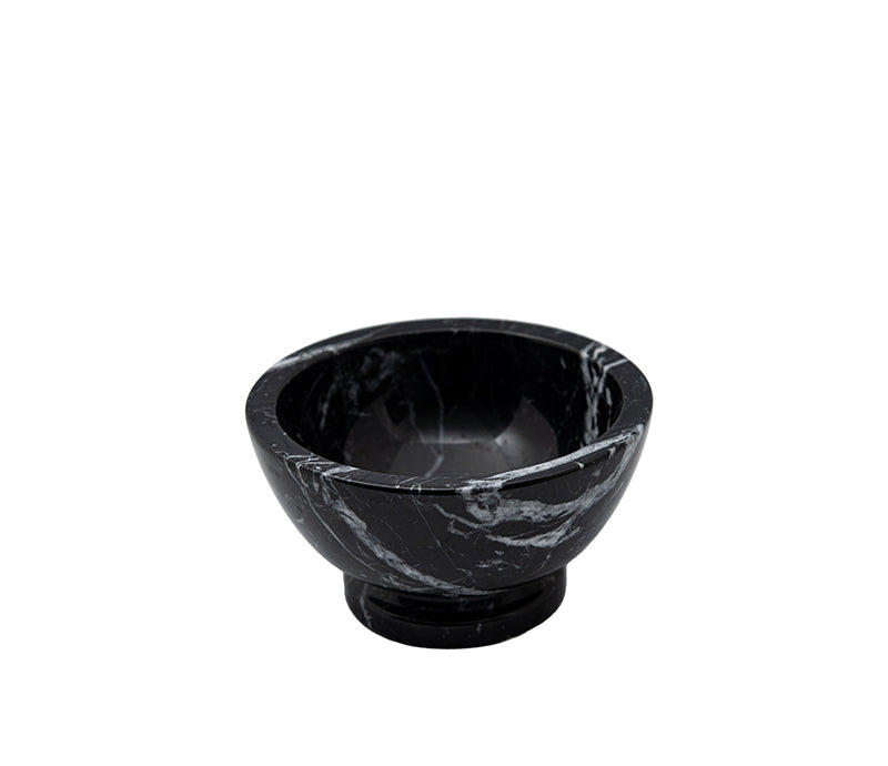 Belle de Provence Small Black Marble Bowl - Soap &amp; Water Everyday