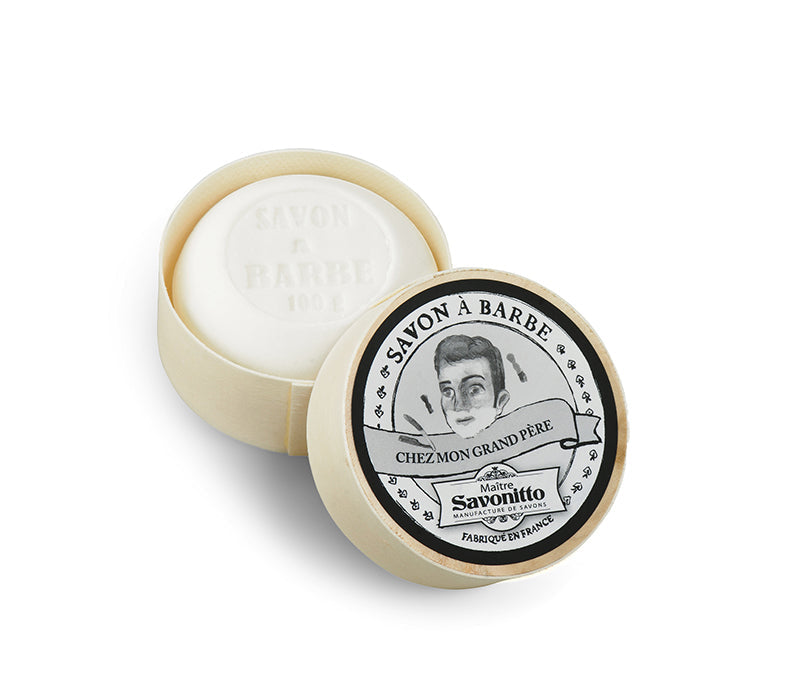 Maître Savonitto Shaving Soap 100g - Soap &amp; Water Everyday