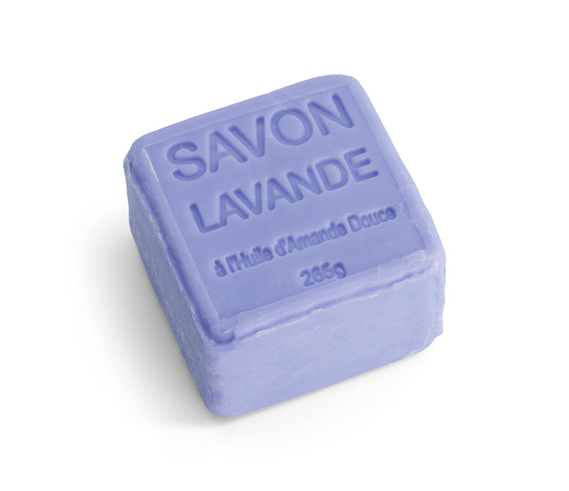 Maître Savonitto Lavender Cube Soap 265g - Soap & Water Everyday