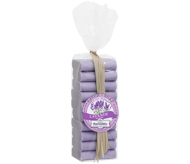 Maître Savonitto Lavender Guest Soaps 10 x 20g - Soap & Water Everyday