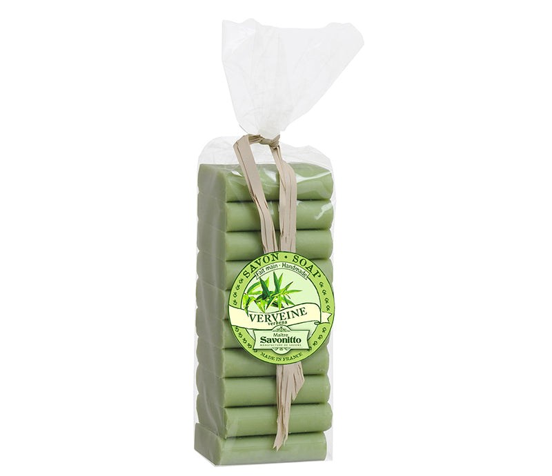 Maître Savonitto Verbena Guest Soaps 10 x 20g - Soap &amp; Water Everyday