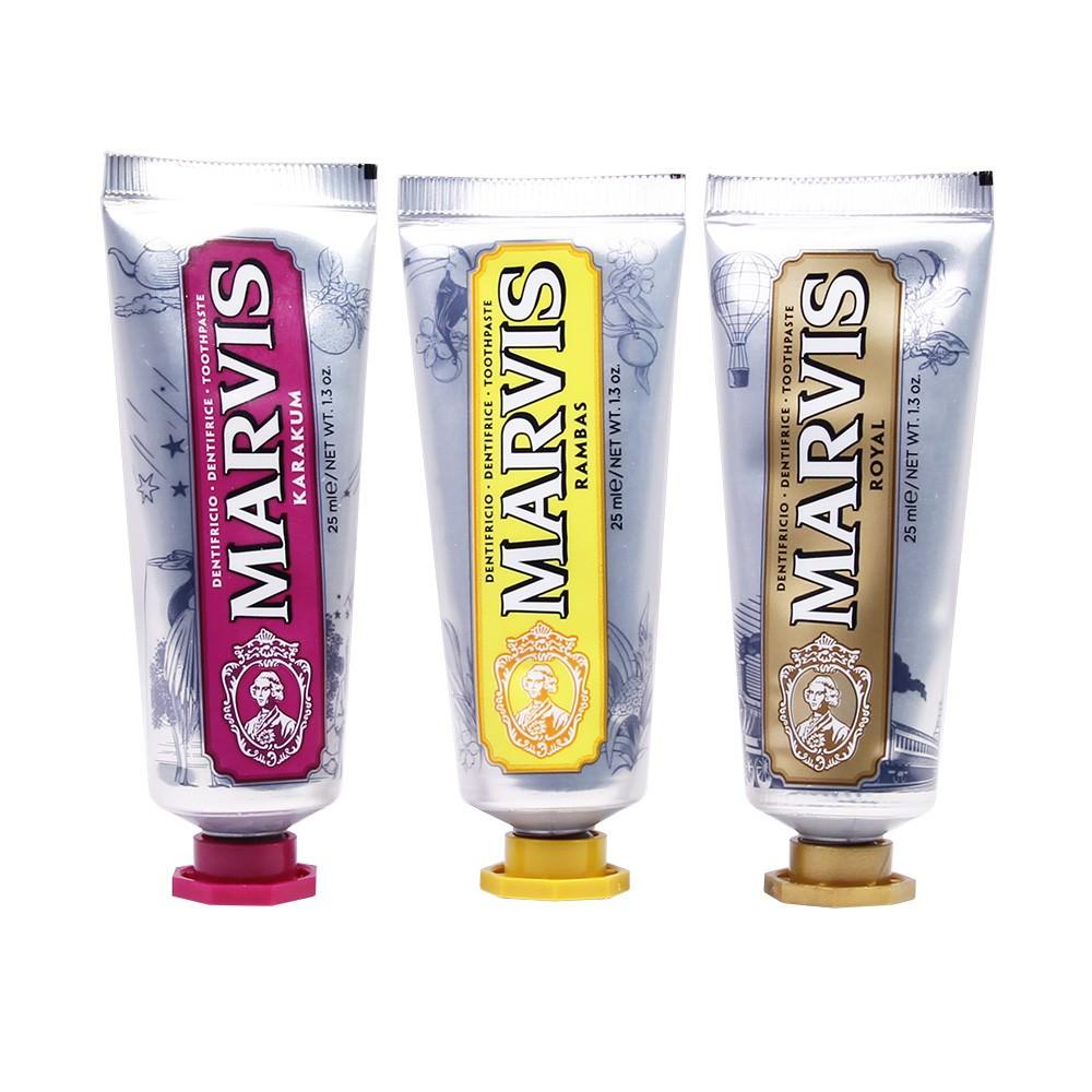 Marvis Toothpaste - Wonders of the World Gift Set - 3 Pack - Soap & Water Everyday