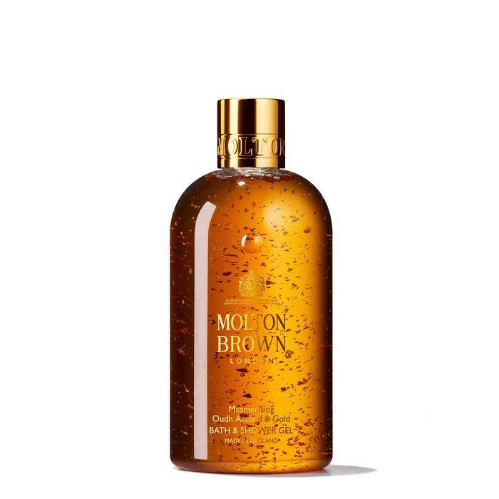 Molton Brown Mesmerising Oudh Accord & Gold Bath and Shower Gel - Soap & Water Everyday