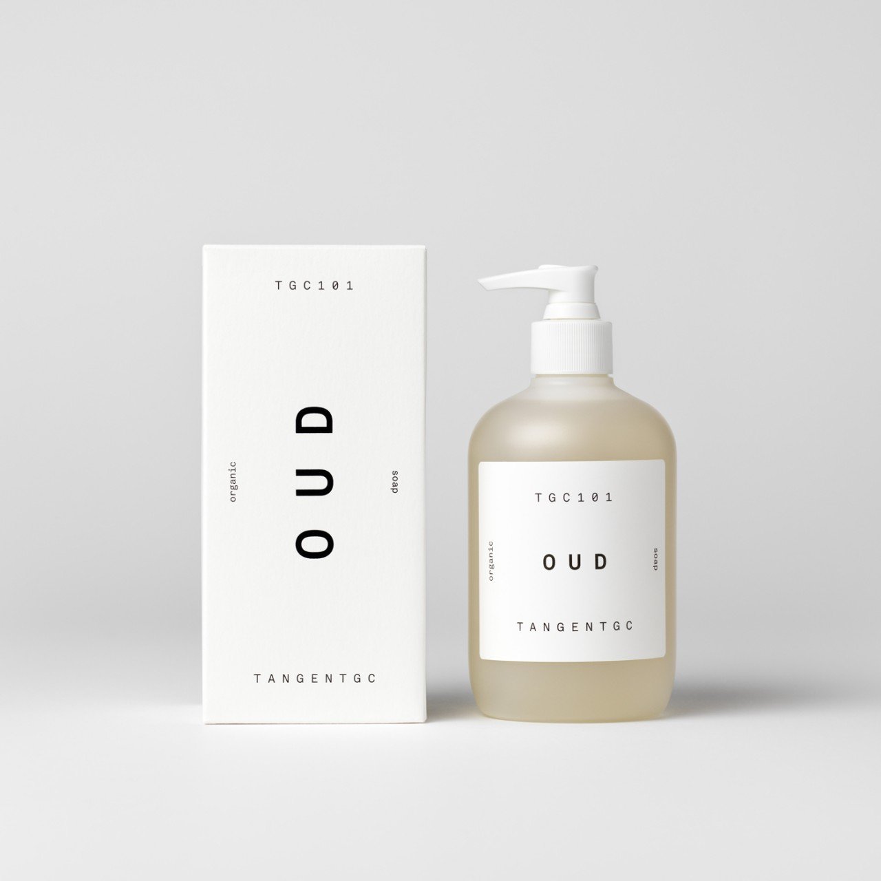 Tangent Organic Liquid Soap 350 ml - Oud - Soap & Water Everyday