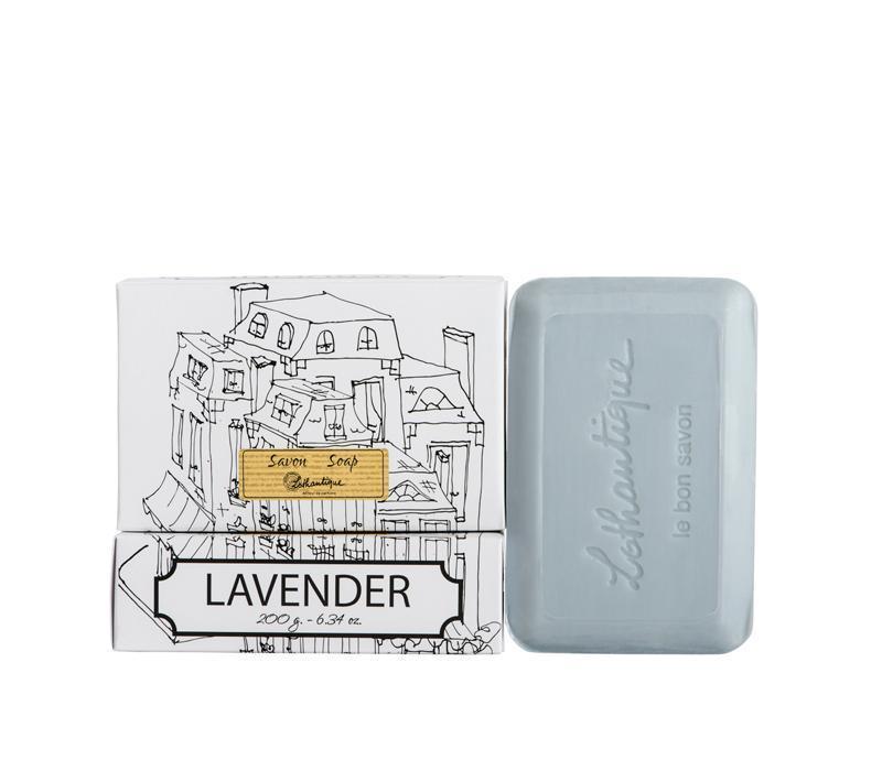 Lothantique Bar Soap - Lavender 200 gm - Soap & Water Everyday