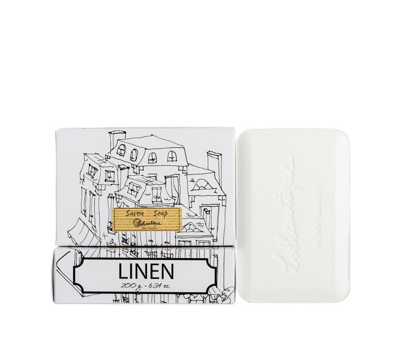 Lothantique Bar Soap - Linen 200 gm - Soap &amp; Water Everyday