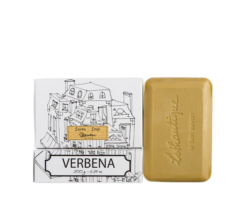Lothantique Bar Soap - Verbena 200 gm - Soap & Water Everyday