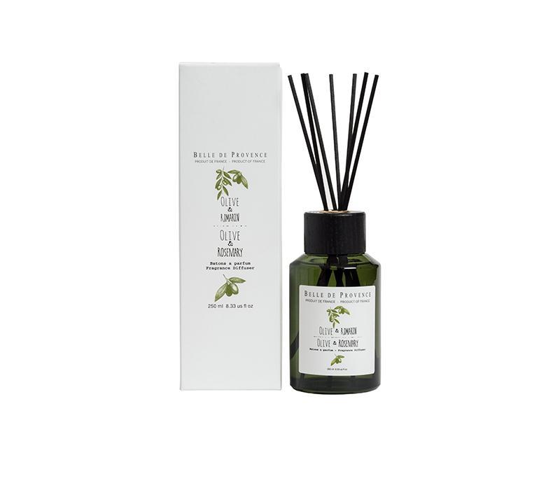 Belle de Provence Olive &amp; Rosemary 250mL Fragrance Diffuser - Soap &amp; Water Everyday