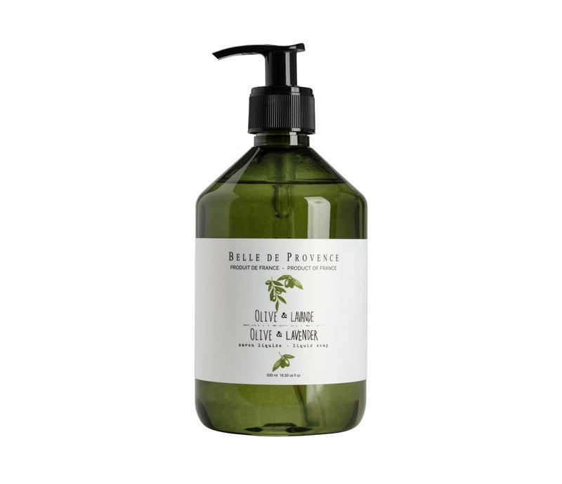 Belle de Provence Olive &amp; Lavender 500ml Liquid Soap - Soap &amp; Water Everyday