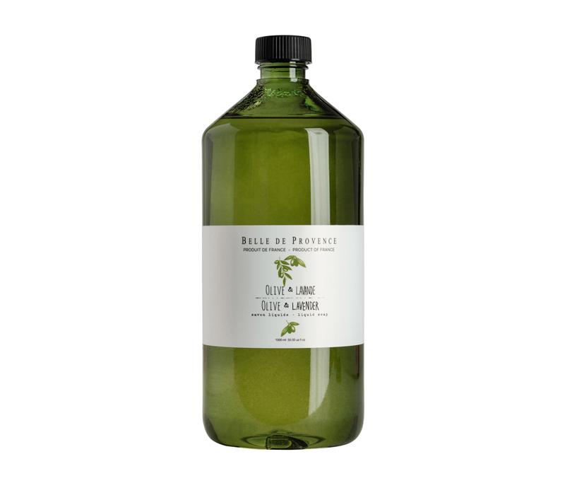 Belle de Provence Olive &amp; Lavender 1L Liquid Soap - Soap &amp; Water Everyday