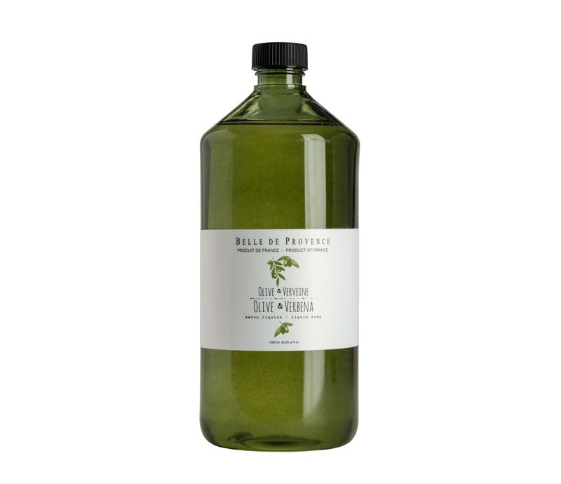 Belle de Provence Olive &amp; Verbena 1L Liquid Soap - Soap &amp; Water Everyday