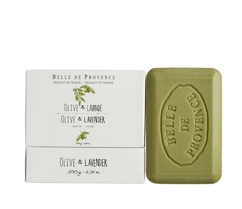 Belle de Provence Olive &amp; Lavender 200g Soap - Soap &amp; Water Everyday