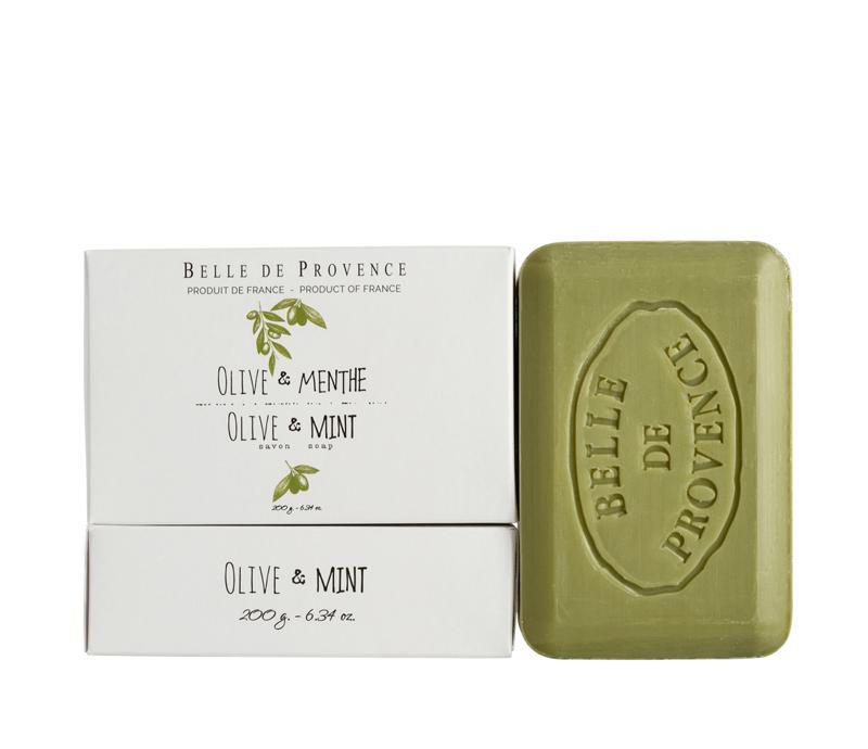 Belle de Provence Olive &amp; Mint 200g Soap - Soap &amp; Water Everyday