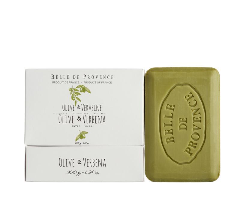 Belle de Provence Olive &amp; Verbena 200g Soap - Soap &amp; Water Everyday