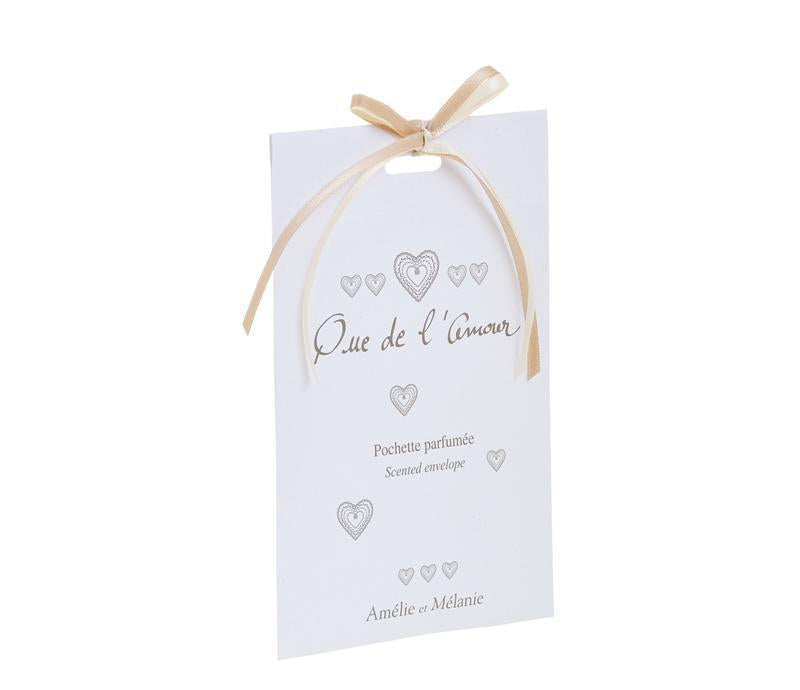 Que de l&#39;Amour Scented Envelope Sachet - Soap &amp; Water Everyday