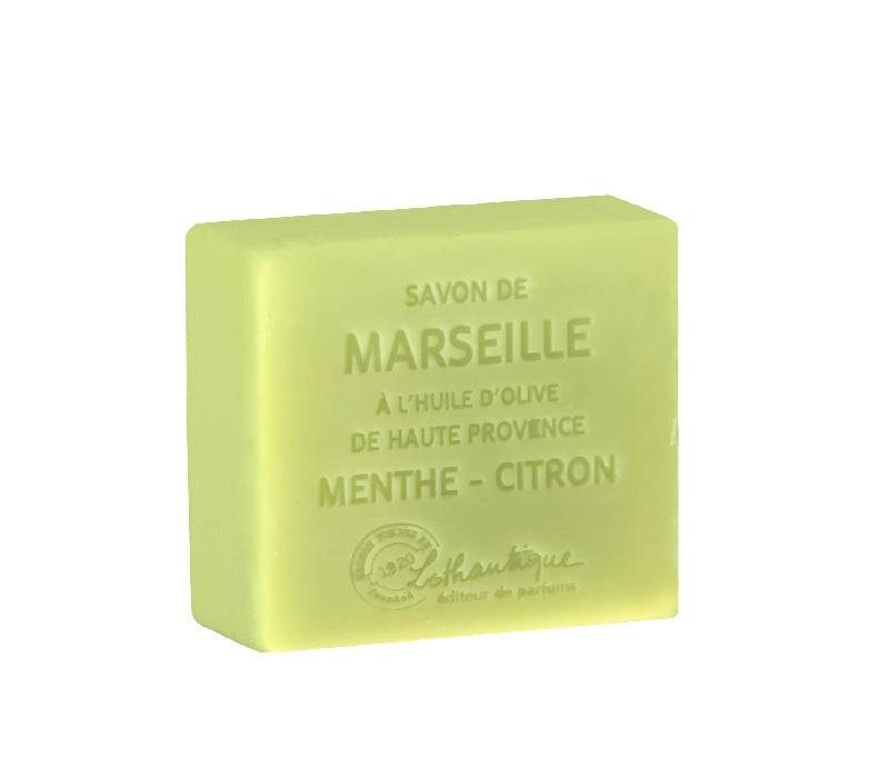 Les Savons de Marseille 100g Soap Mint-Lemon - Soap &amp; Water Everyday