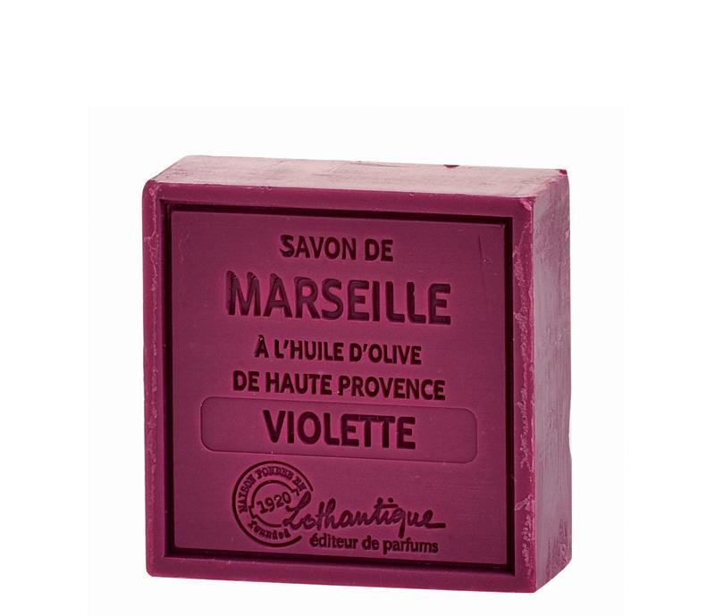 Les Savons de Marseille 100g Soap Violet - Soap &amp; Water Everyday