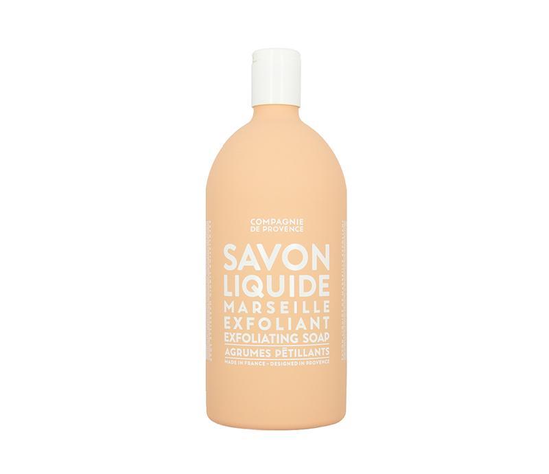 Compagnie de Provence 1L Liquid Exfoliating Soap Sparkling Citrus Refill - Soap &amp; Water Everyday