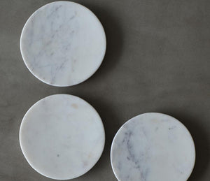 Caravan Marble Small Plates Set of 4 - Soap & Water Everyday