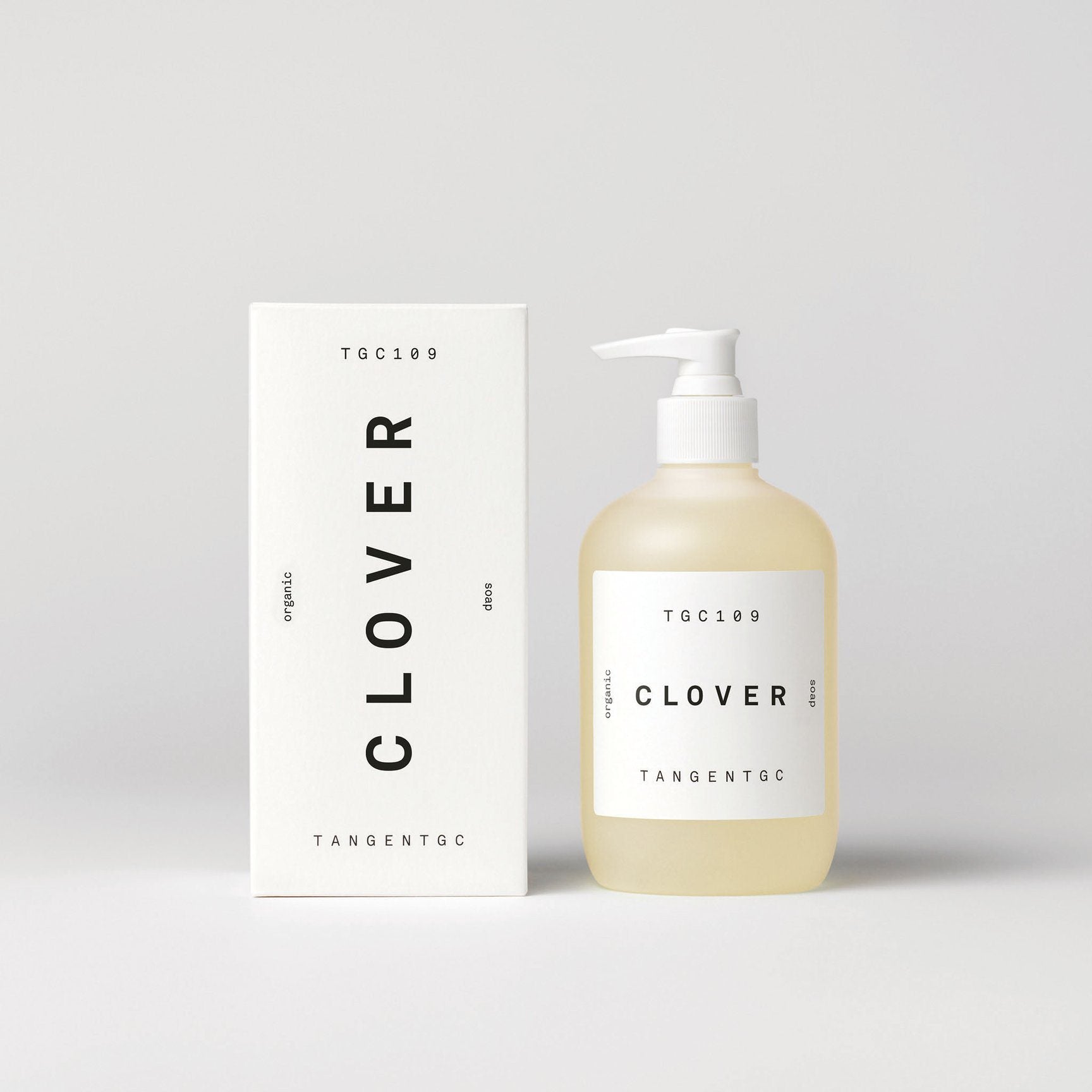 Tangent Organic Liquid Soap 350 ml - Clover - Soap & Water Everyday