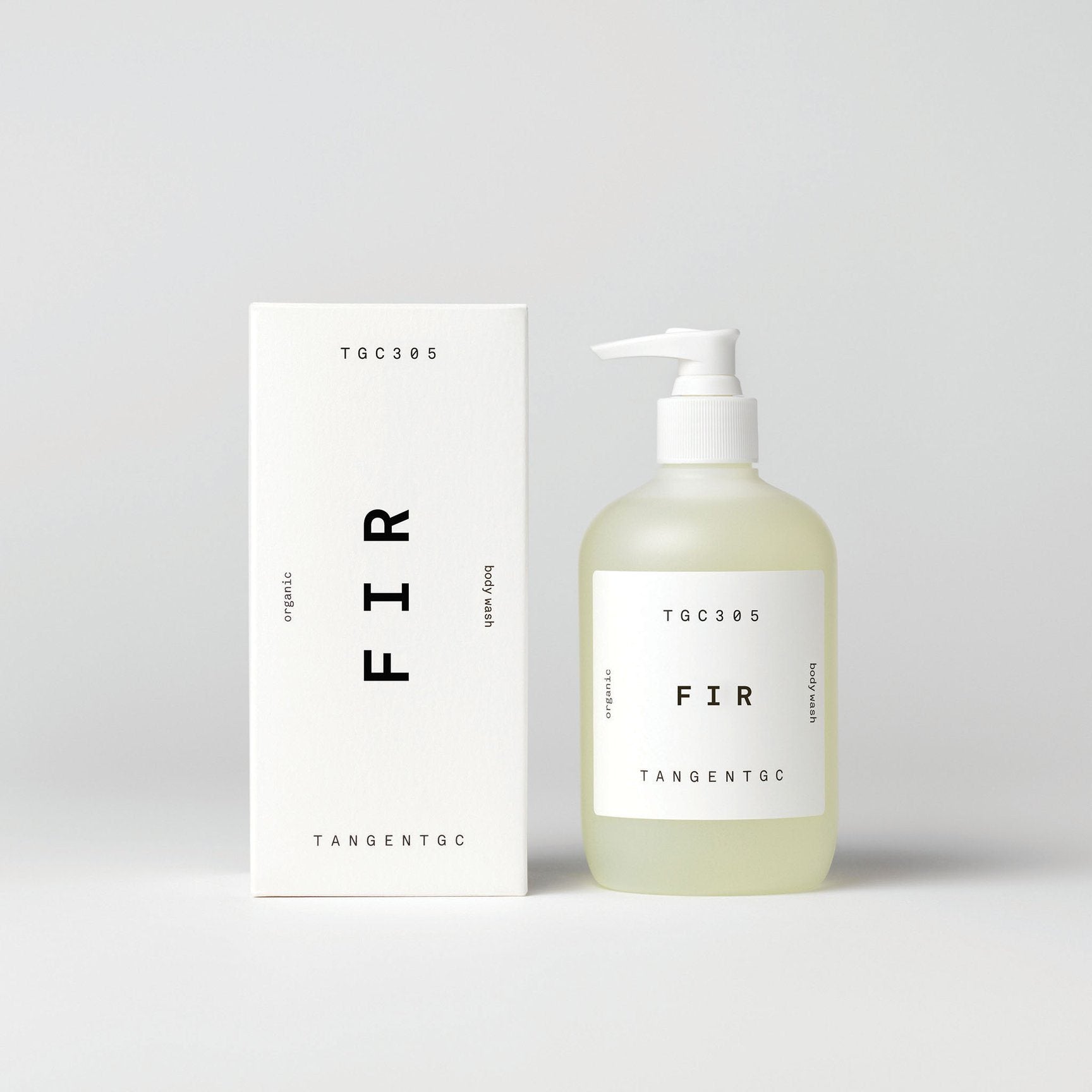 Tangent Organic Body Wash 350 ml - Fir - Soap & Water Everyday