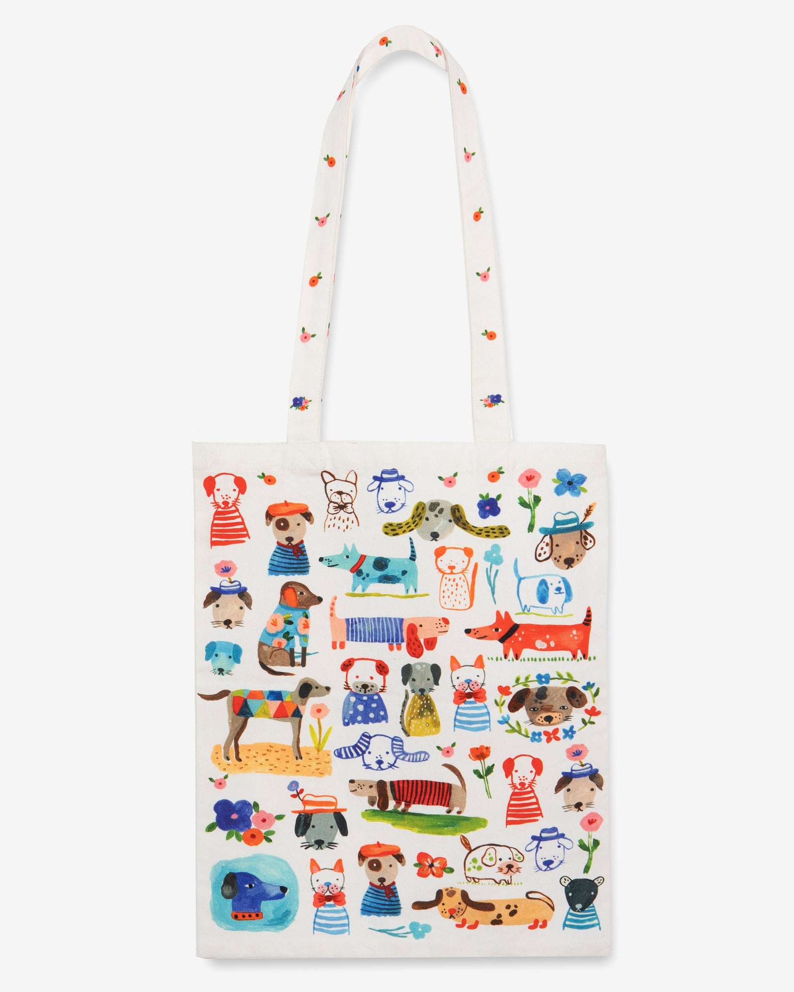 Bon|Artis Painted Dog Tote Bag