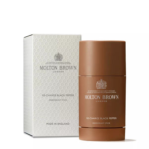 Molton Brown Re-Charge Black Pepper Deodorant Stick - Soap & Water Everyday