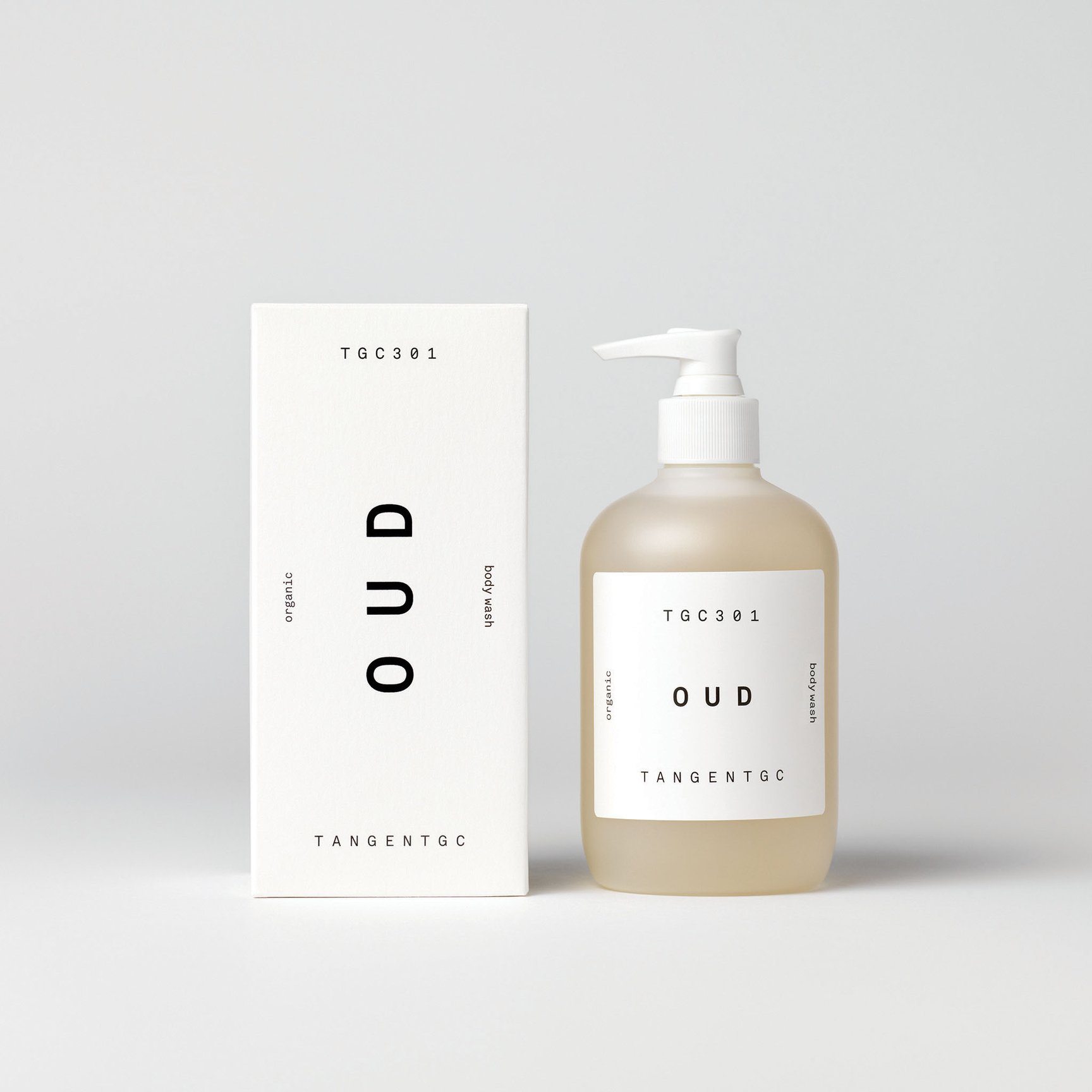 Tangent Organic Body Wash 350 mL - Oud - Soap & Water Everyday