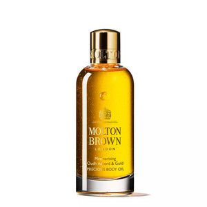 Molton Brown Mesmerising Oudh & Gold Precious Body Oil - Soap & Water Everyday