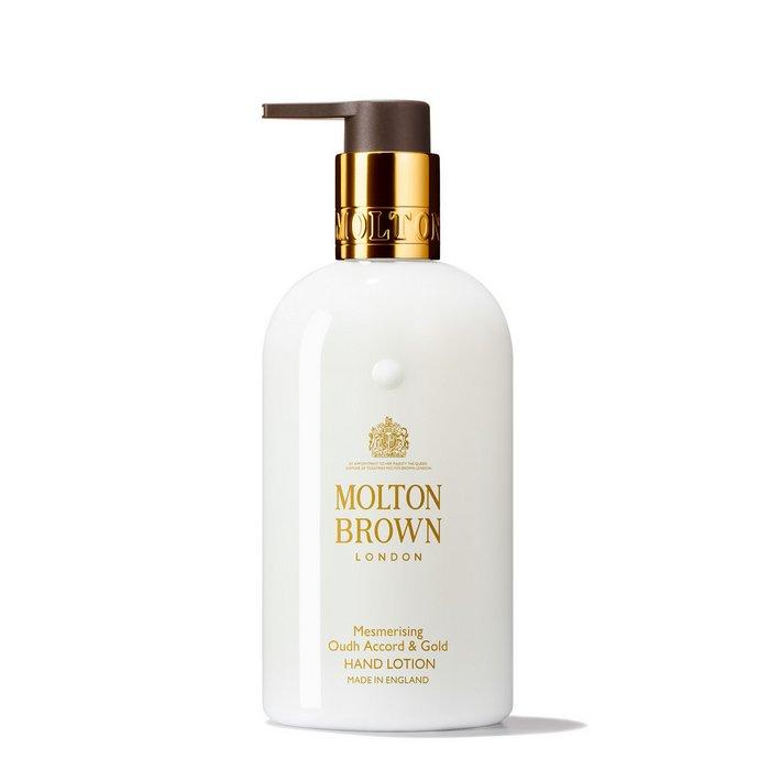 Molton Brown Mesmerising Oudh and Gold Hand Lotion - Soap & Water Everyday