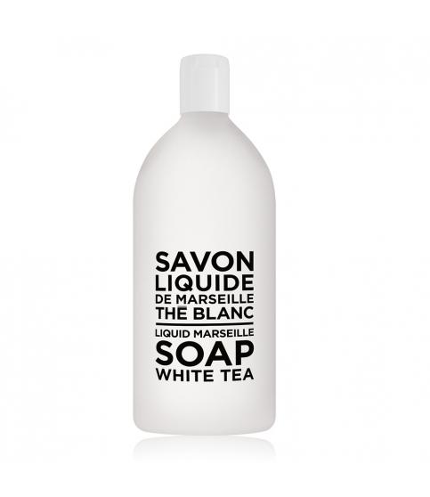 Compagnie de Provence Liquid Soap- White Tea 1 Litre Refill - Soap &amp; Water Everyday